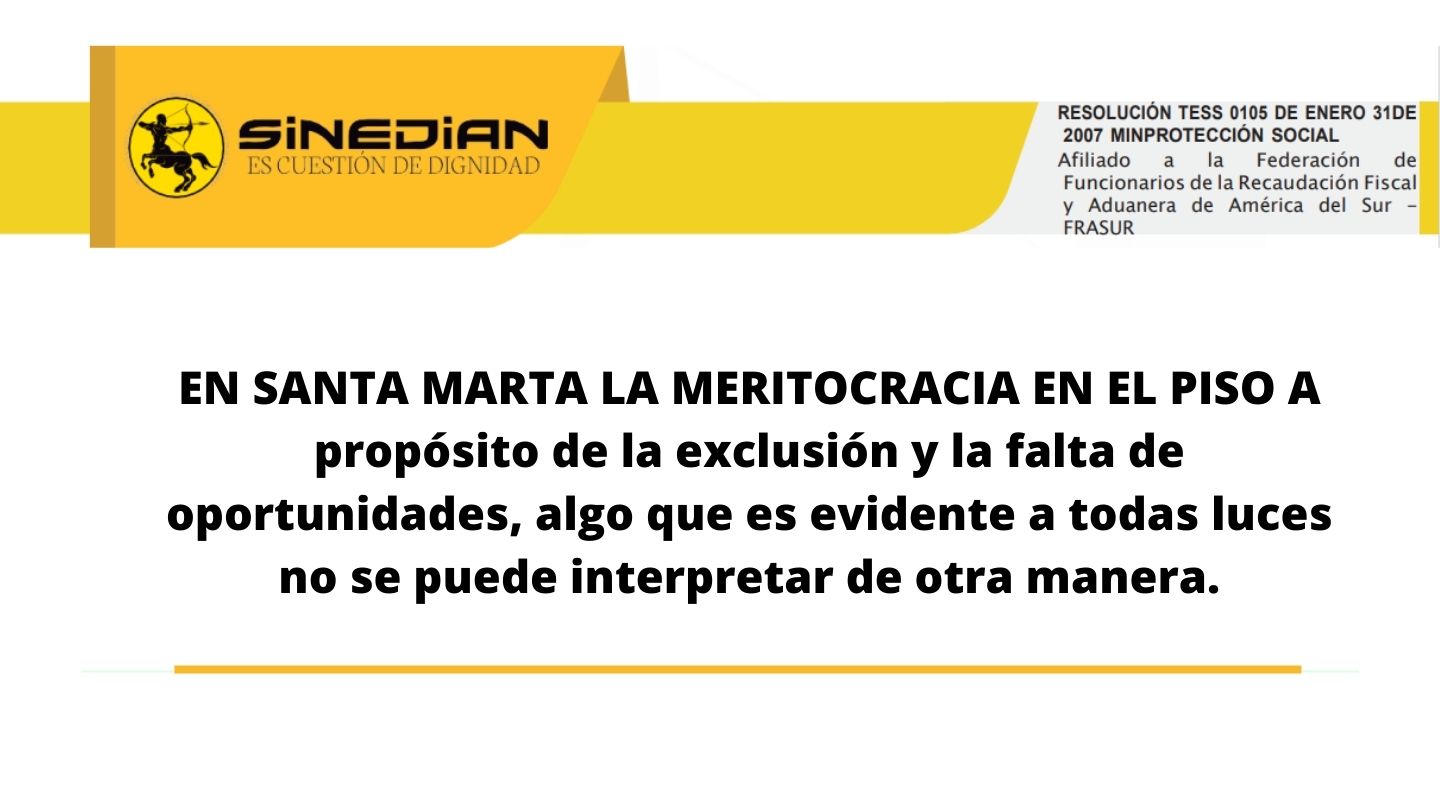 Meritocracia en el piso Meritocracia en el piso